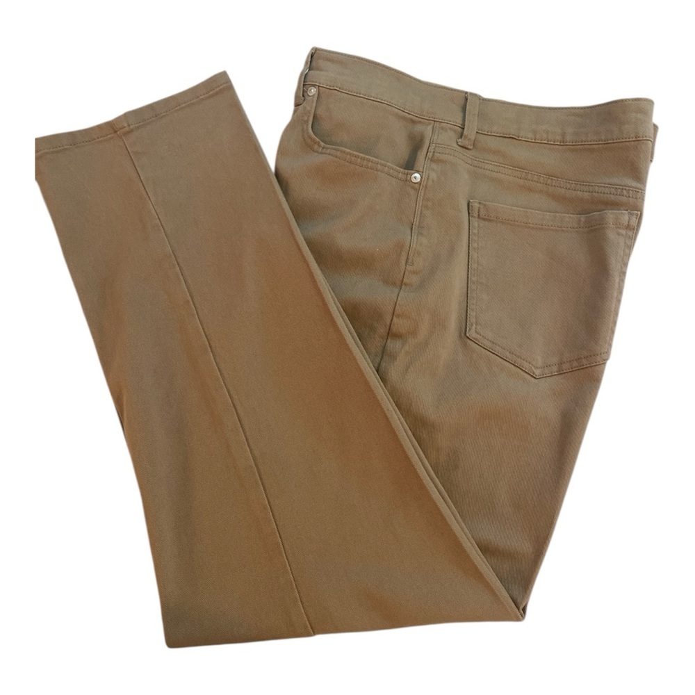 Gloria Vanderbilt Amanda Khaki Straight-Leg Pants SKU349